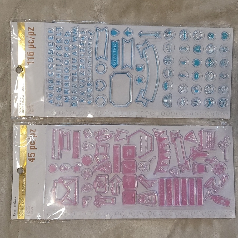 Creative Year Clear Stamps Alphabets by Recollections,